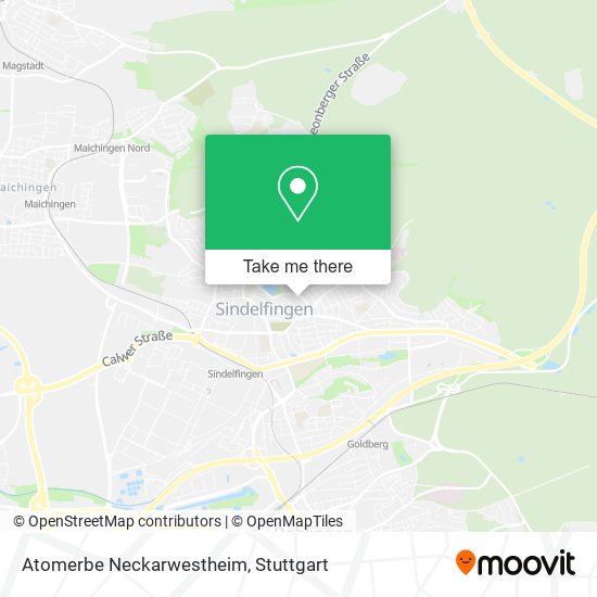 Atomerbe Neckarwestheim map