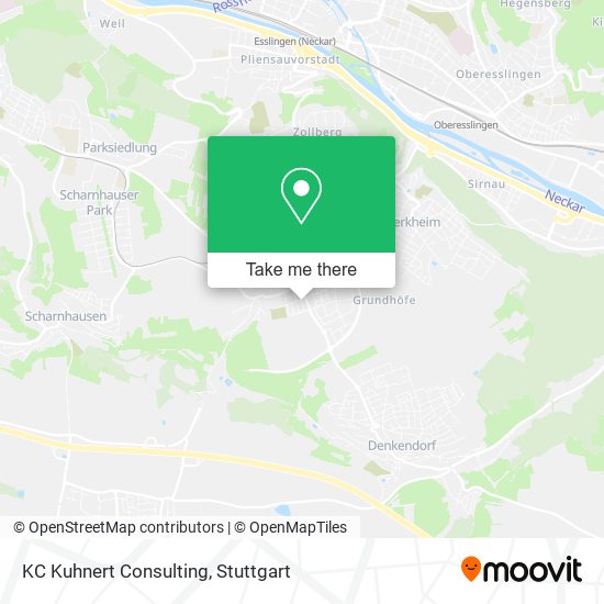 KC Kuhnert Consulting map