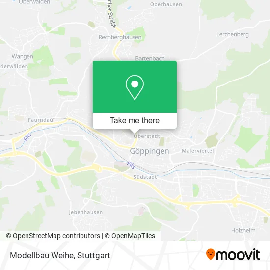 Карта Modellbau Weihe