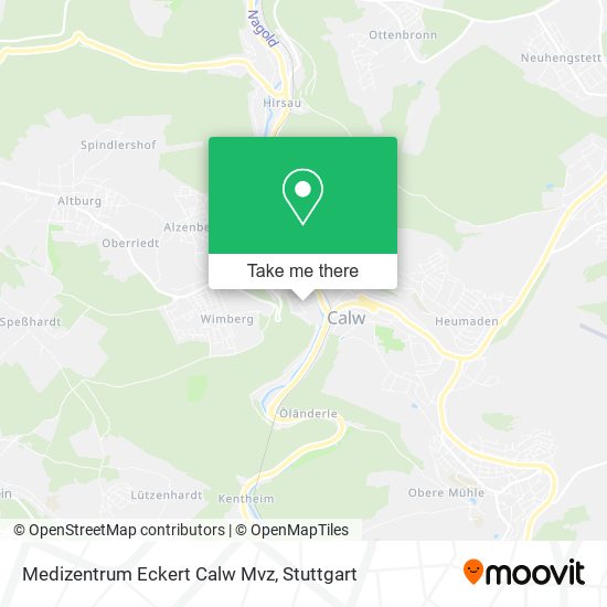 Medizentrum Eckert Calw Mvz map