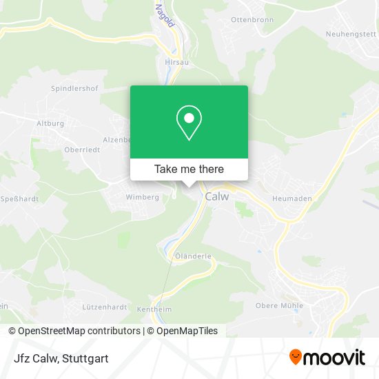 Jfz Calw map