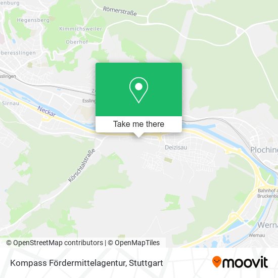 Карта Kompass Fördermittelagentur