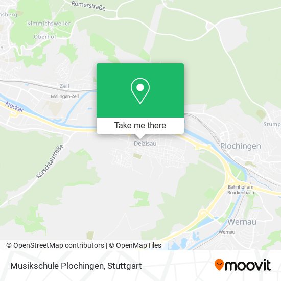 Musikschule Plochingen map