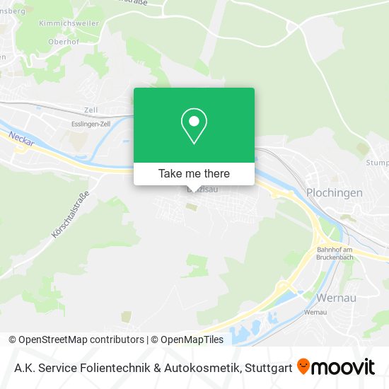 A.K. Service Folientechnik & Autokosmetik map