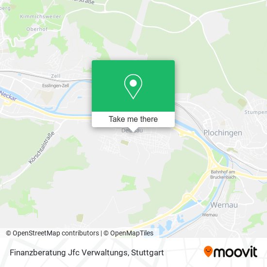 Finanzberatung Jfc Verwaltungs map