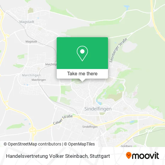 Карта Handelsvertretung Volker Steinbach