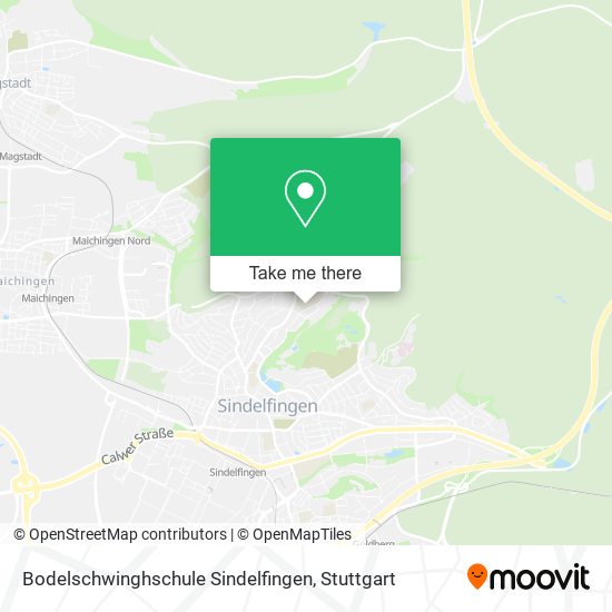 Bodelschwinghschule Sindelfingen map