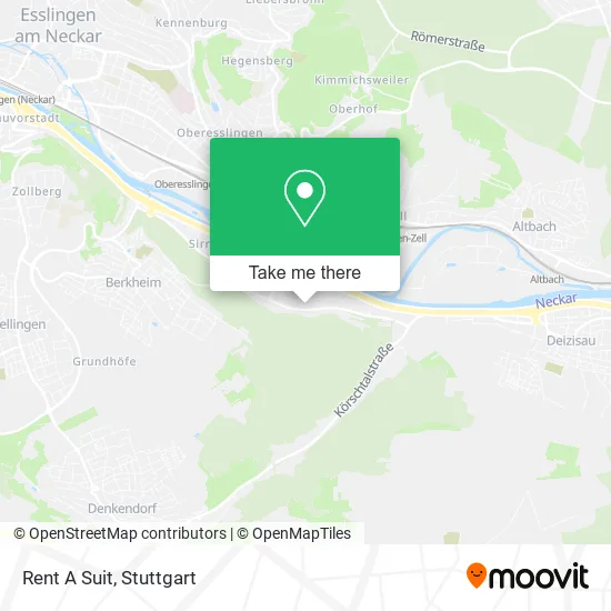 Карта Rent A Suit