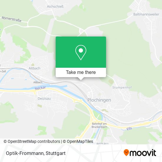 Optik-Frommann map