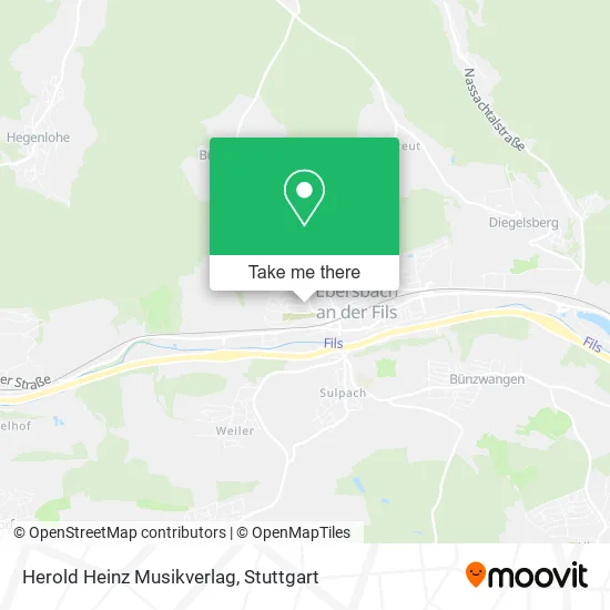 Карта Herold Heinz Musikverlag