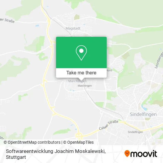 Карта Softwareentwicklung Joachim Moskalewski