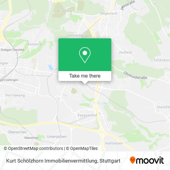 Kurt Schölzhorn Immobilienvermittlung map