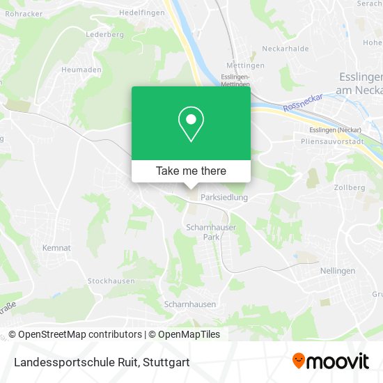 Landessportschule Ruit map
