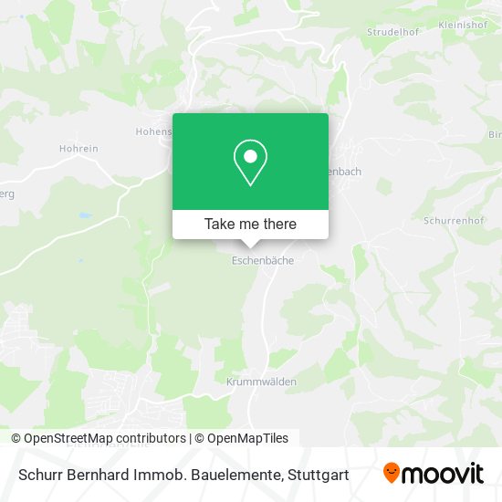 Карта Schurr Bernhard Immob. Bauelemente