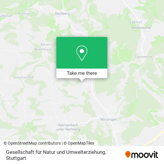 Gesellschaft für Natur und Umwelterziehung map