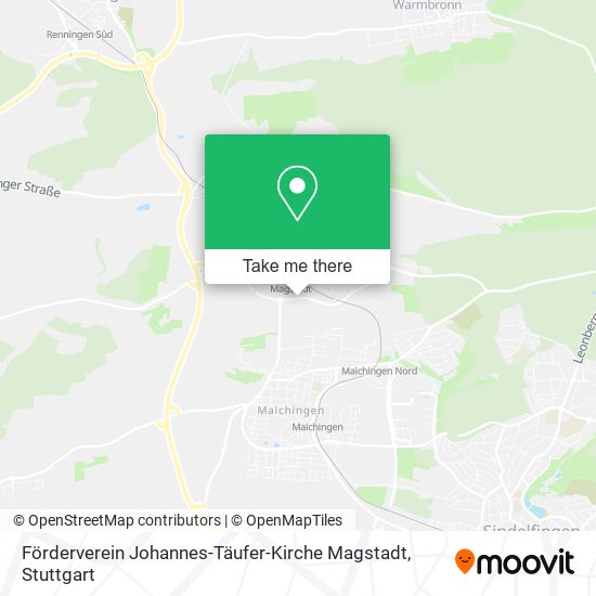 Förderverein Johannes-Täufer-Kirche Magstadt map