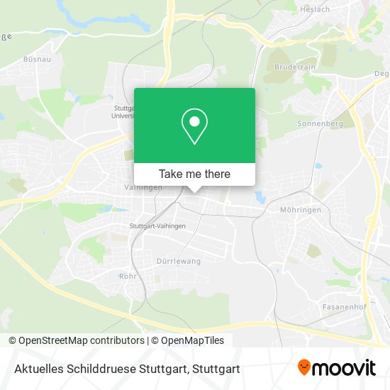 Aktuelles Schilddruese Stuttgart map