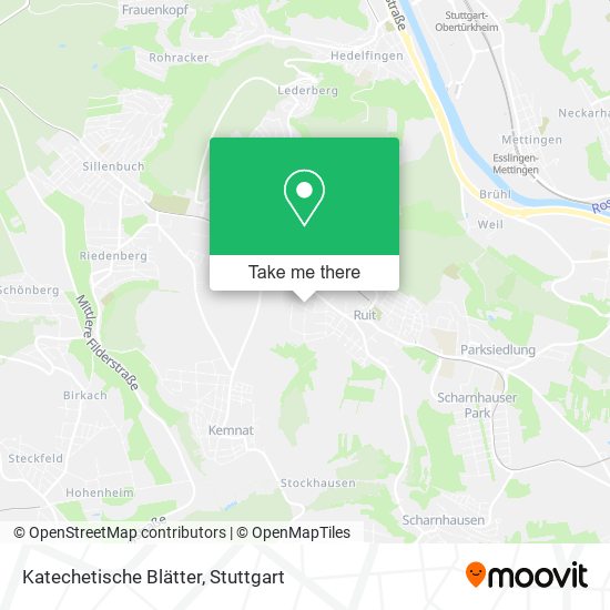 Katechetische Blätter map