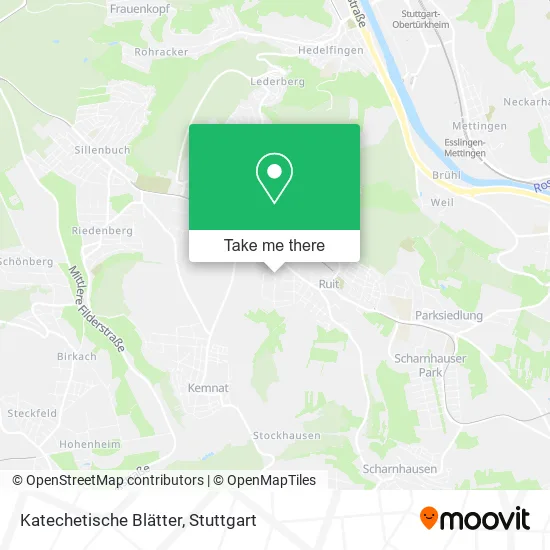 Katechetische Blätter map
