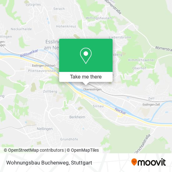 Карта Wohnungsbau Buchenweg