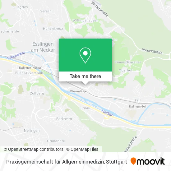 Карта Praxisgemeinschaft für Allgemeinmedizin