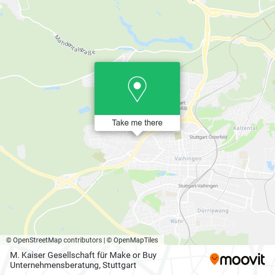 M. Kaiser Gesellschaft für Make or Buy Unternehmensberatung map