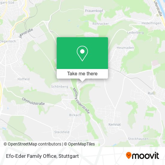 Efo-Eder Family Office map