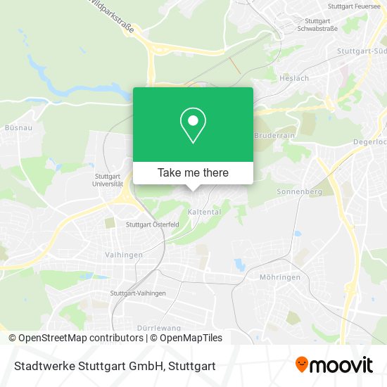 Stadtwerke Stuttgart GmbH map