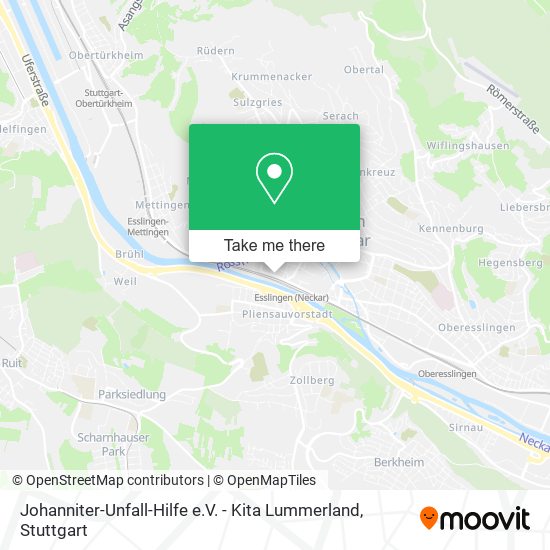 Johanniter-Unfall-Hilfe e.V. - Kita Lummerland map
