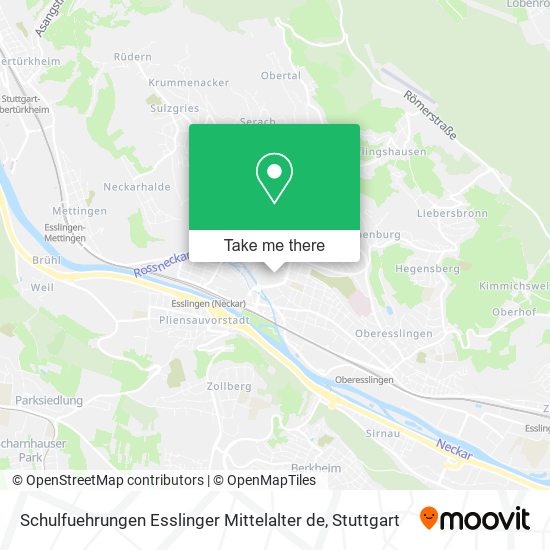 Карта Schulfuehrungen Esslinger Mittelalter de