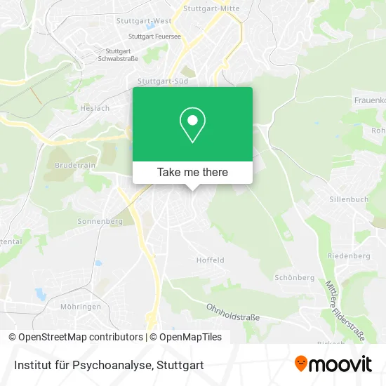 Карта Institut für Psychoanalyse