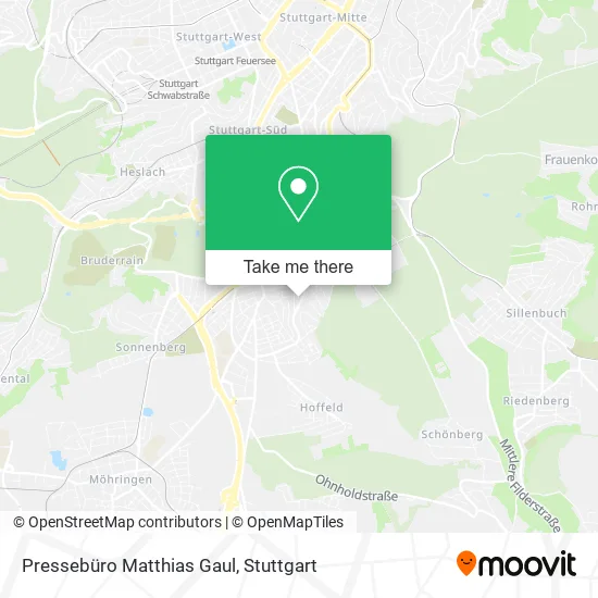 Карта Pressebüro Matthias Gaul