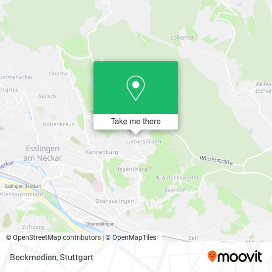 Beckmedien map