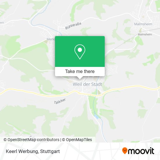 Keerl Werbung map