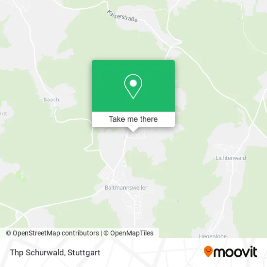 Карта Thp Schurwald