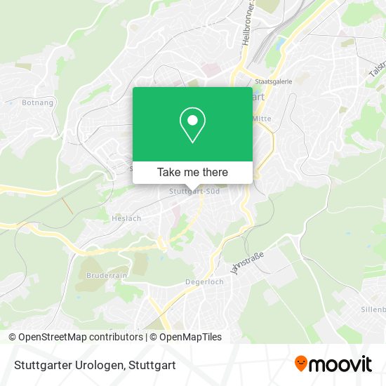 Карта Stuttgarter Urologen