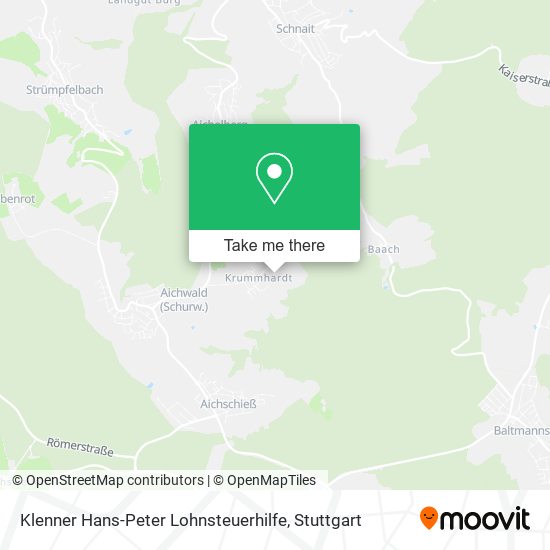 Карта Klenner Hans-Peter Lohnsteuerhilfe
