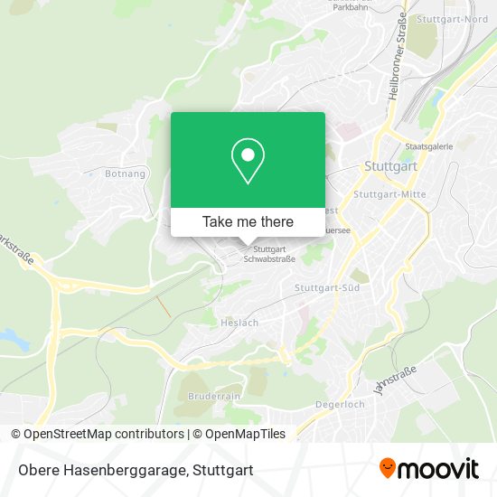 Карта Obere Hasenberggarage
