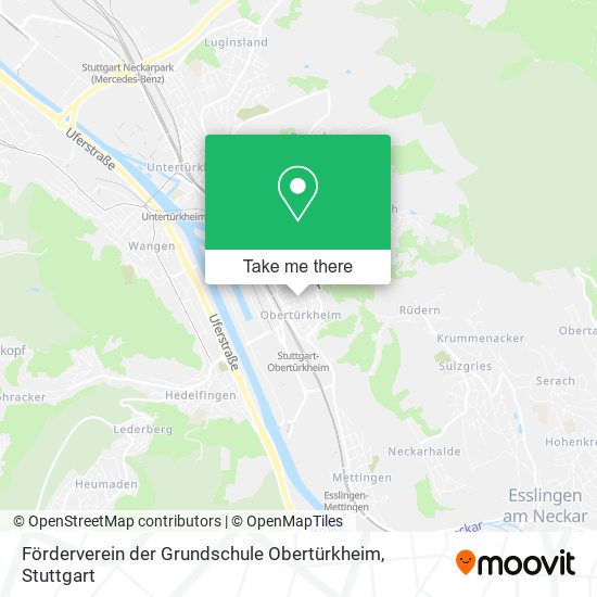 Förderverein der Grundschule Obertürkheim map