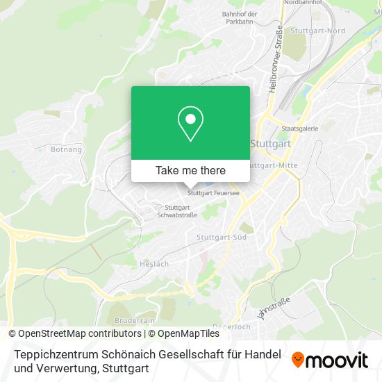 Teppichzentrum Schönaich Gesellschaft für Handel und Verwertung map