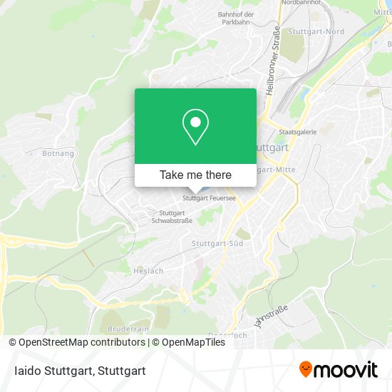 Iaido Stuttgart map
