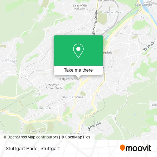 Карта Stuttgart Padel