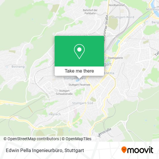 Edwin Pella Ingenieurbüro map