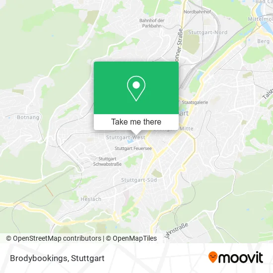 Карта Brodybookings