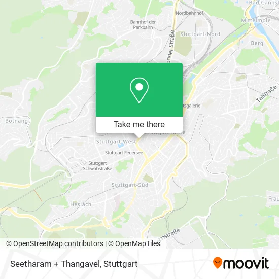 Карта Seetharam + Thangavel