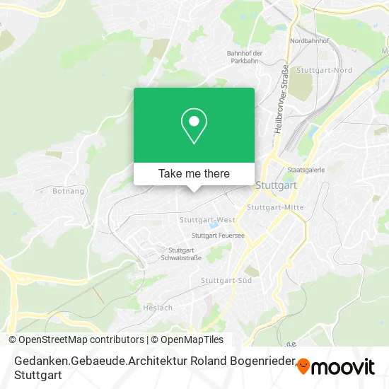 Карта Gedanken.Gebaeude.Architektur Roland Bogenrieder