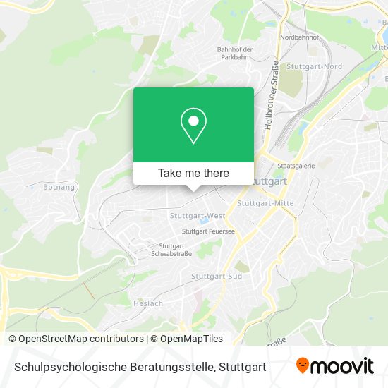 Schulpsychologische Beratungsstelle map