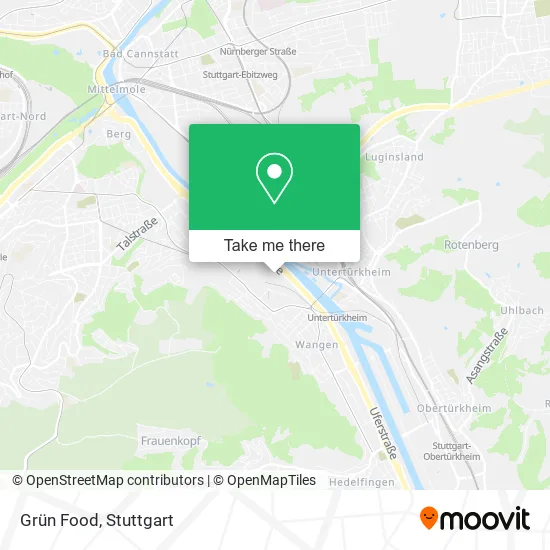 Карта Grün Food