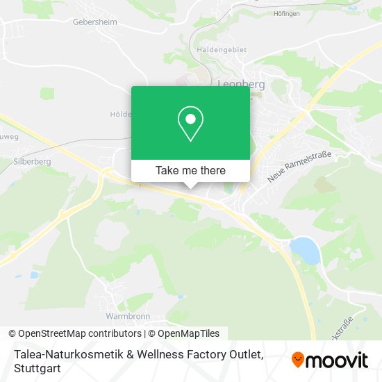 Talea-Naturkosmetik & Wellness Factory Outlet map