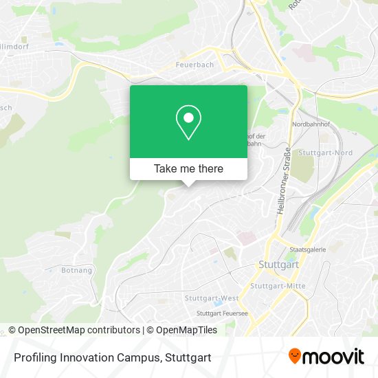 Profiling Innovation Campus map